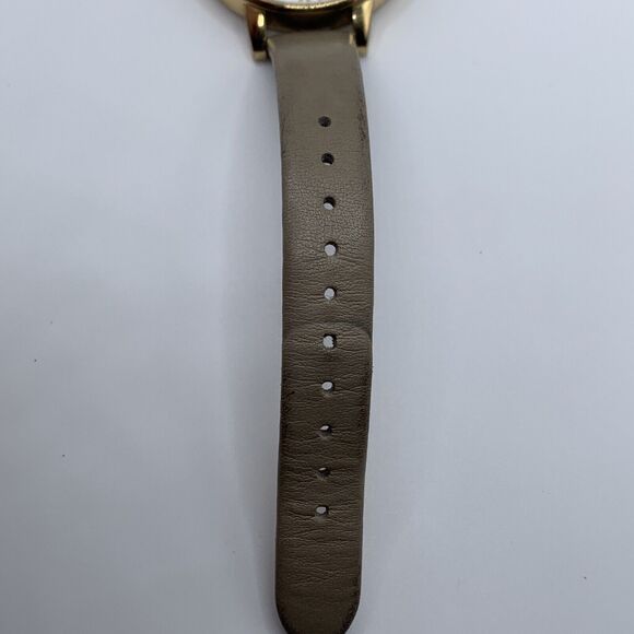 Olivia Burton White Dial Gold Case Cream Tan Leather Band 38mm Women\'s Watch main image 9